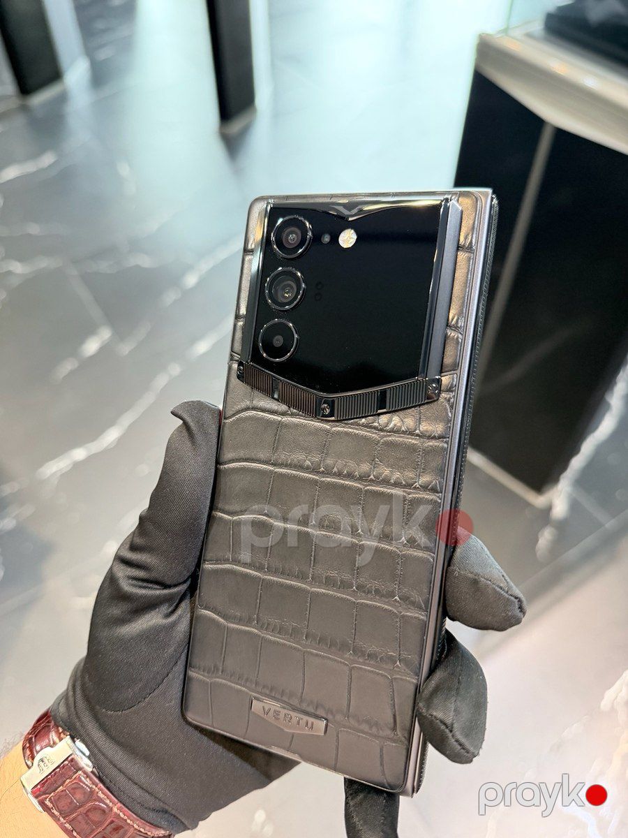 Vertu Alpha Fold Black Alligator 1 TB 2026 — Smartfonlar, Bakı (5)