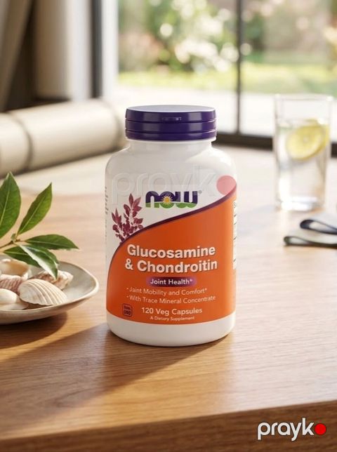 🇺🇸 ABŞ istehsalı – NOW Foods Glucosamine & Chondroitin 🌿💊 1968-ci
