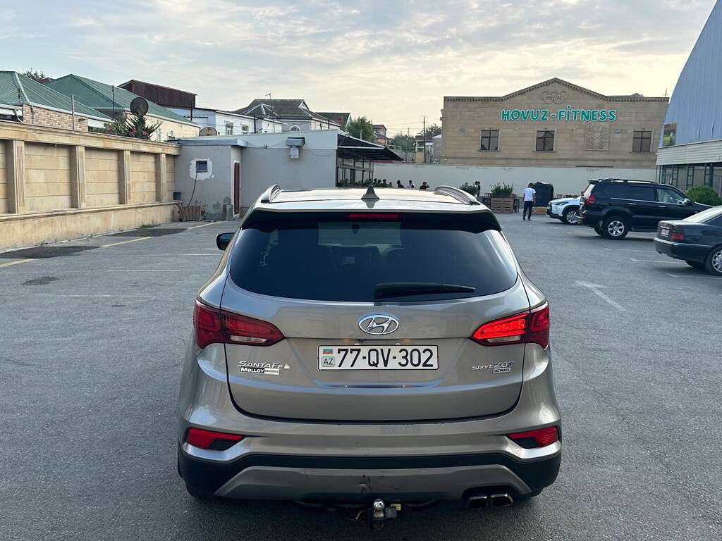 Hyundai Santa Fe, 2.0 L, 2017 il, 136 000 km — Avtomobillər, Bakı (12)