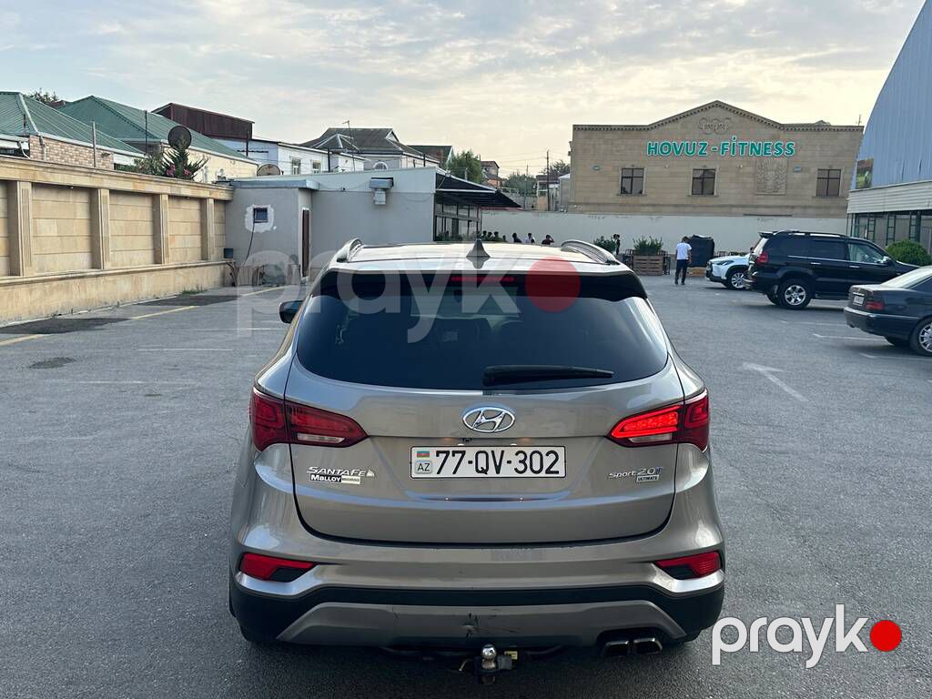 Hyundai Santa Fe, 2.0 L, 2017 il, 136 000 km — Avtomobillər, Bakı (12)