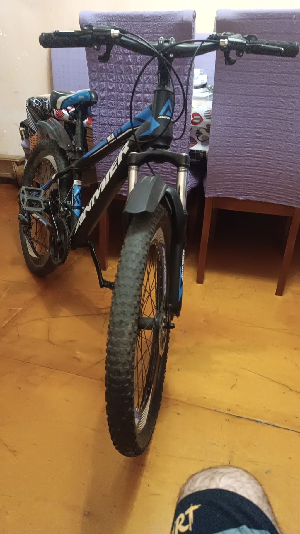 ANMIER dağ velosipedi - Çərçivə: ANMIER alüminium xətli çərçivə — Dağ velosipedləri, Masazır (3)