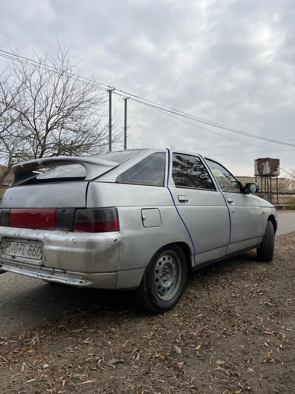 Gümüş rəngli Lada 2112 hetçbek avtomobil. Kuzov 5 qapılıdır və — Avto, Ağdam (5)
