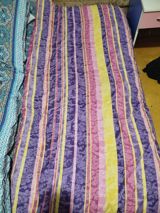 Rəngli zolaqlı döşək/üstlük - Model: tək döşək - Ölçü: təxminən eni — Textiles