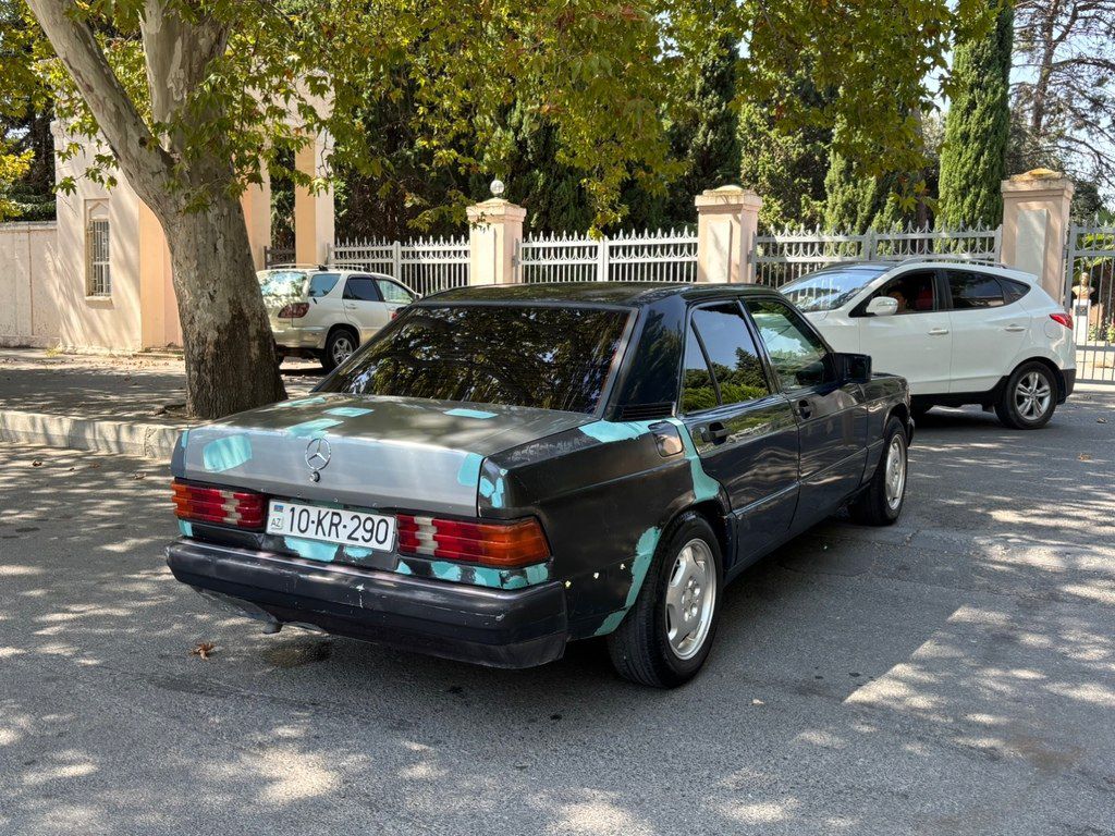 Mercedes 190, 1.8 L, 1993 il, 400 000 km — Avtomobillər, Mingəçevir (4)