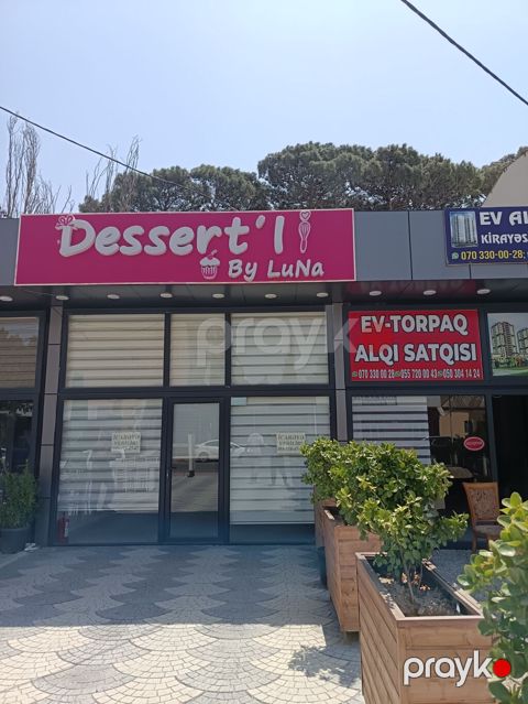 “Dessert’li by Luna” adı ilə fəaliyyət üçün uyğun obyekt təqdim