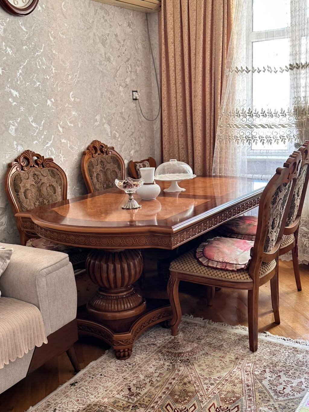Qonaq otağı üçün, İşlənmiş, Oval masa — Mebel, Bakı