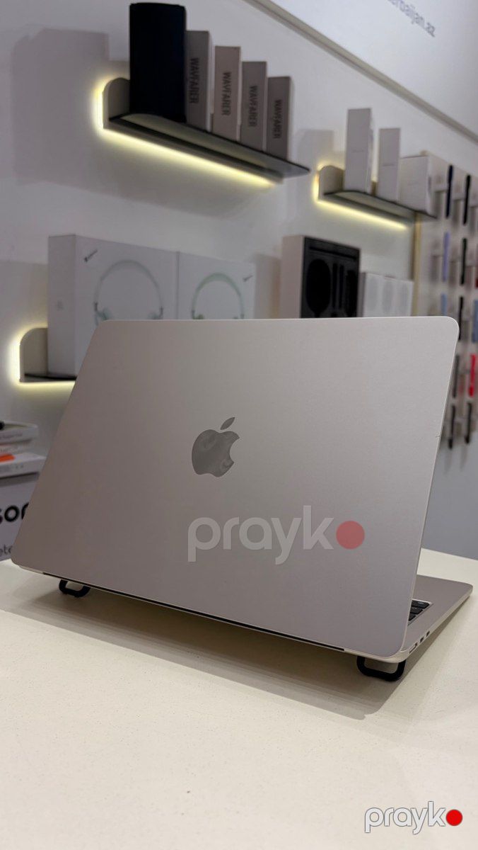 MacBook Air 13'Inch M4 16/256 GB Starlight — Noutbuklar, Bakı (2)