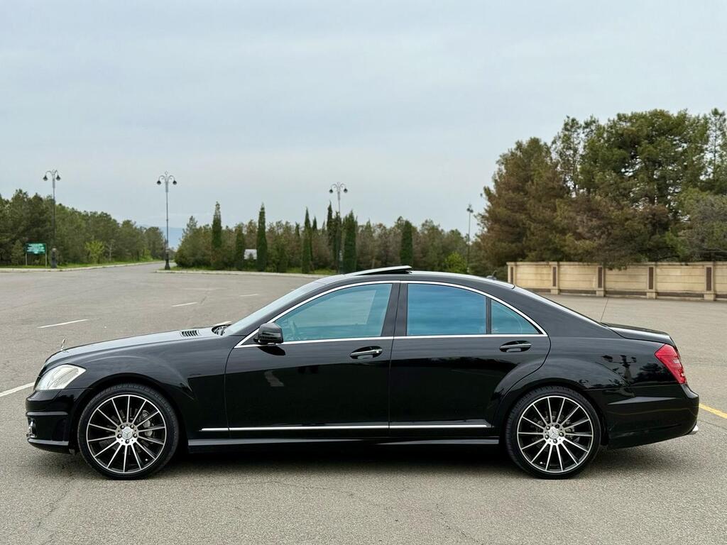 Mercedes S 350, 3.5 L, 2005 il, 333 000 km — Avtomobillər, Gəncə (6)
