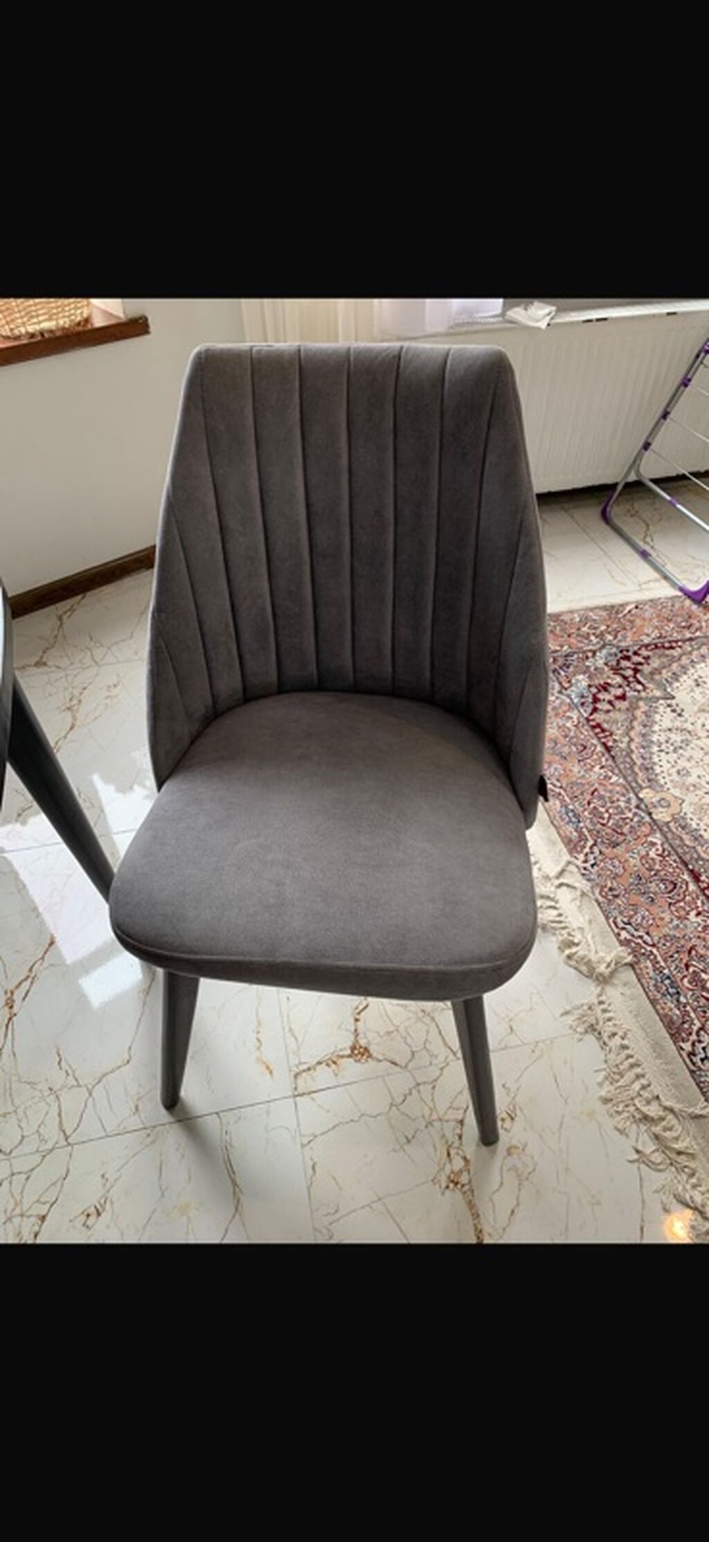 Yemək otağı üçün masa və 6 stuldan ibarət dəst.temiz Turkiyenindi — Mebel, Bakı (2)