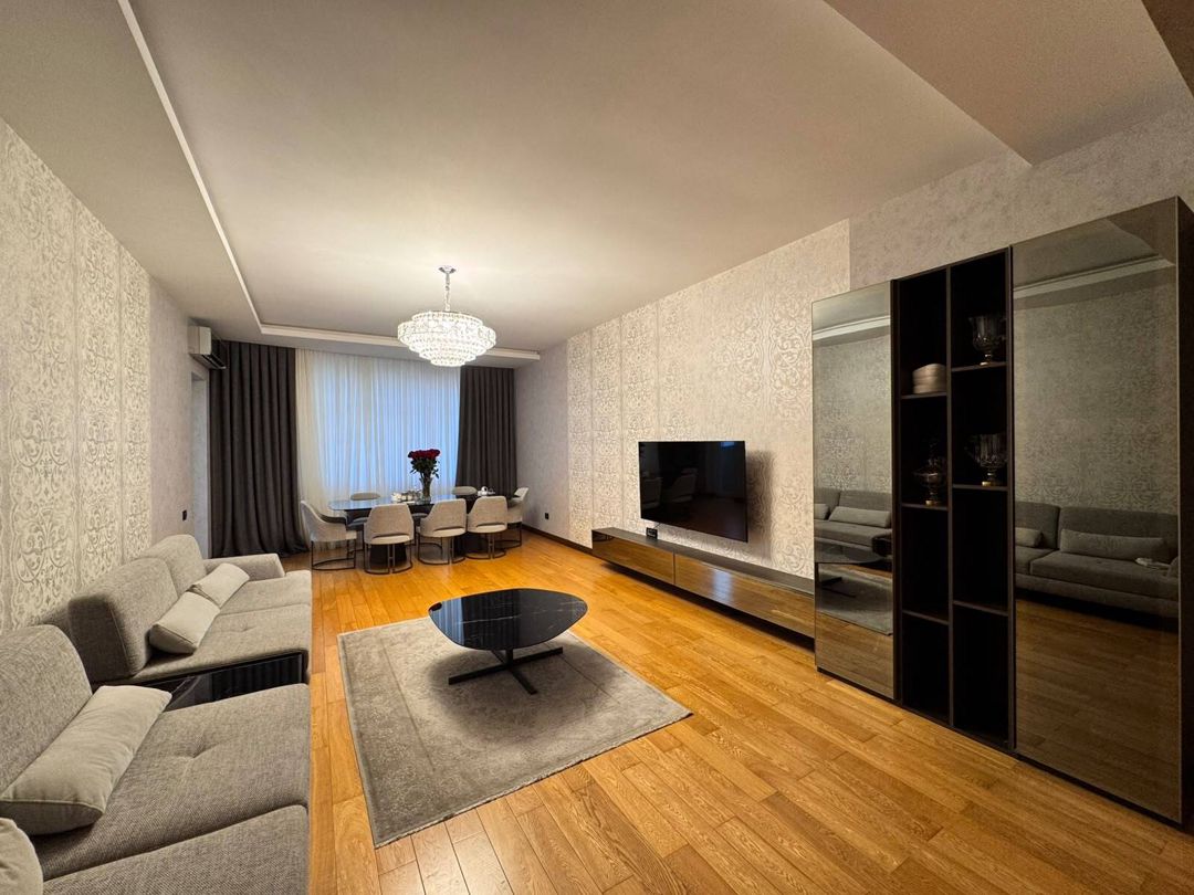 3-otaqlı yeni tikili, Elmlər m., 158 m² — Mənzil, Bakı
