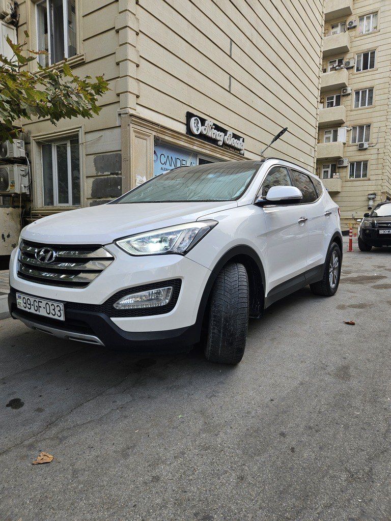 Hyundai Santa Fe, 2.4 L, 2014 il, 198 000 km — Avtomobillər, Bakı (4)