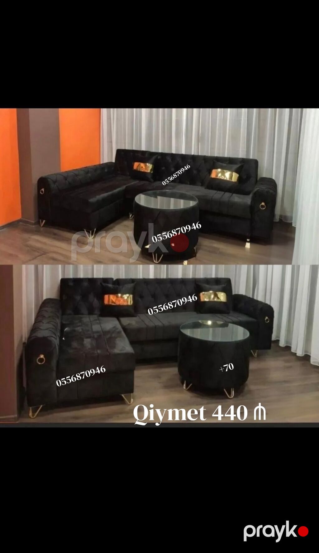 Künc divan, Yeni, Açılan, Bazalı, Parça, Şəhərdaxili pulsuz çatdırılma — Mebel, Bakı (4)