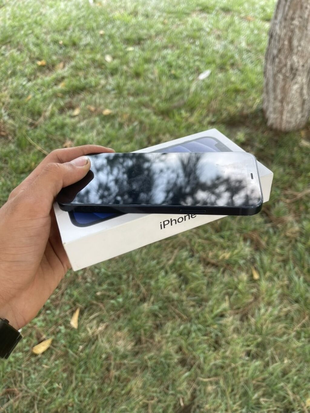 IPhone 12, 128 GB, Qara, Zəmanət, Face ID, Sənədlərlə — Apple iPhone, Bakı (5)