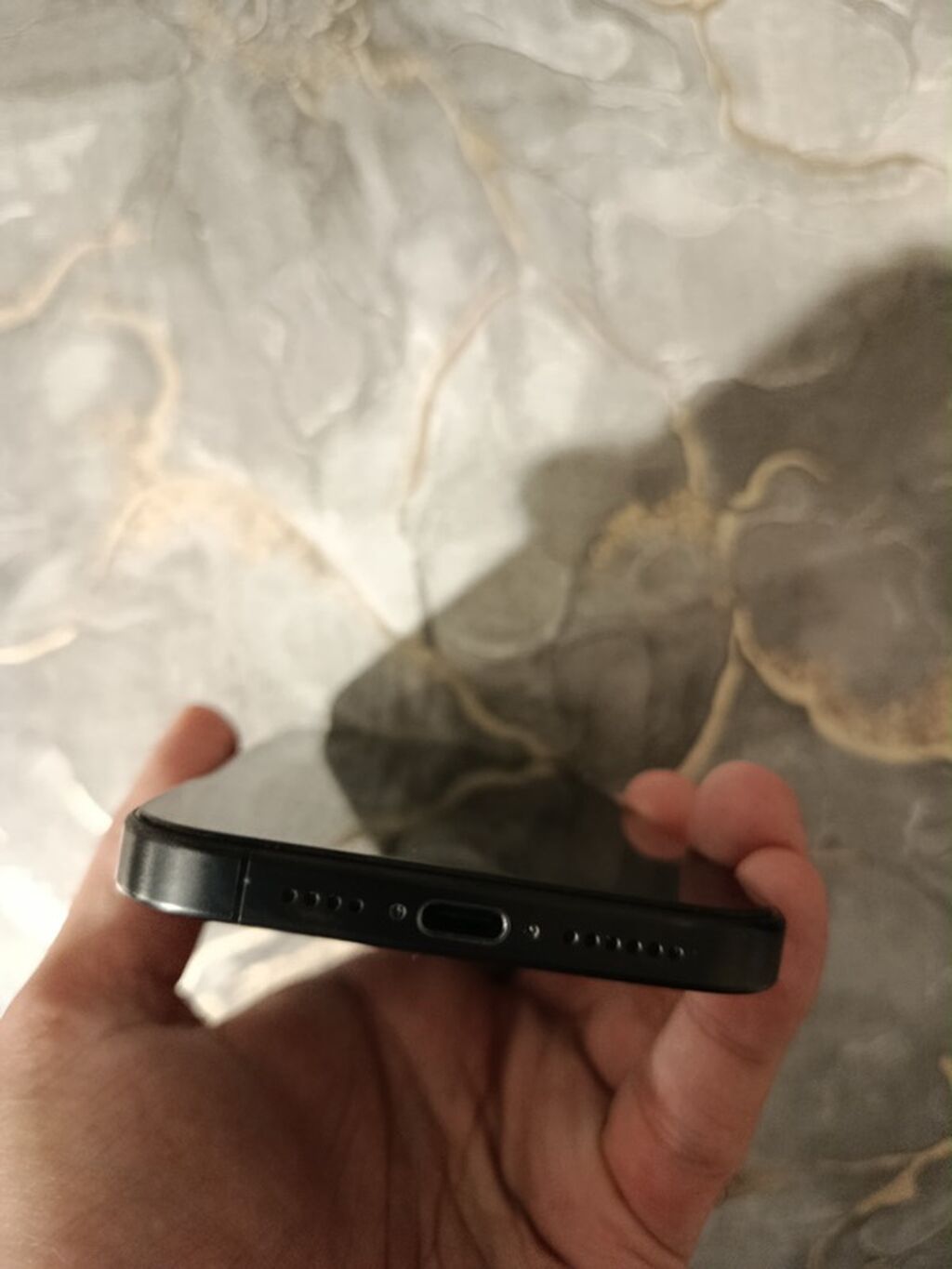 IPhone 15 Pro Max, 512 GB, Black Titanium, Barmaq izi, Face ID — Apple iPhone, Bakı (3)