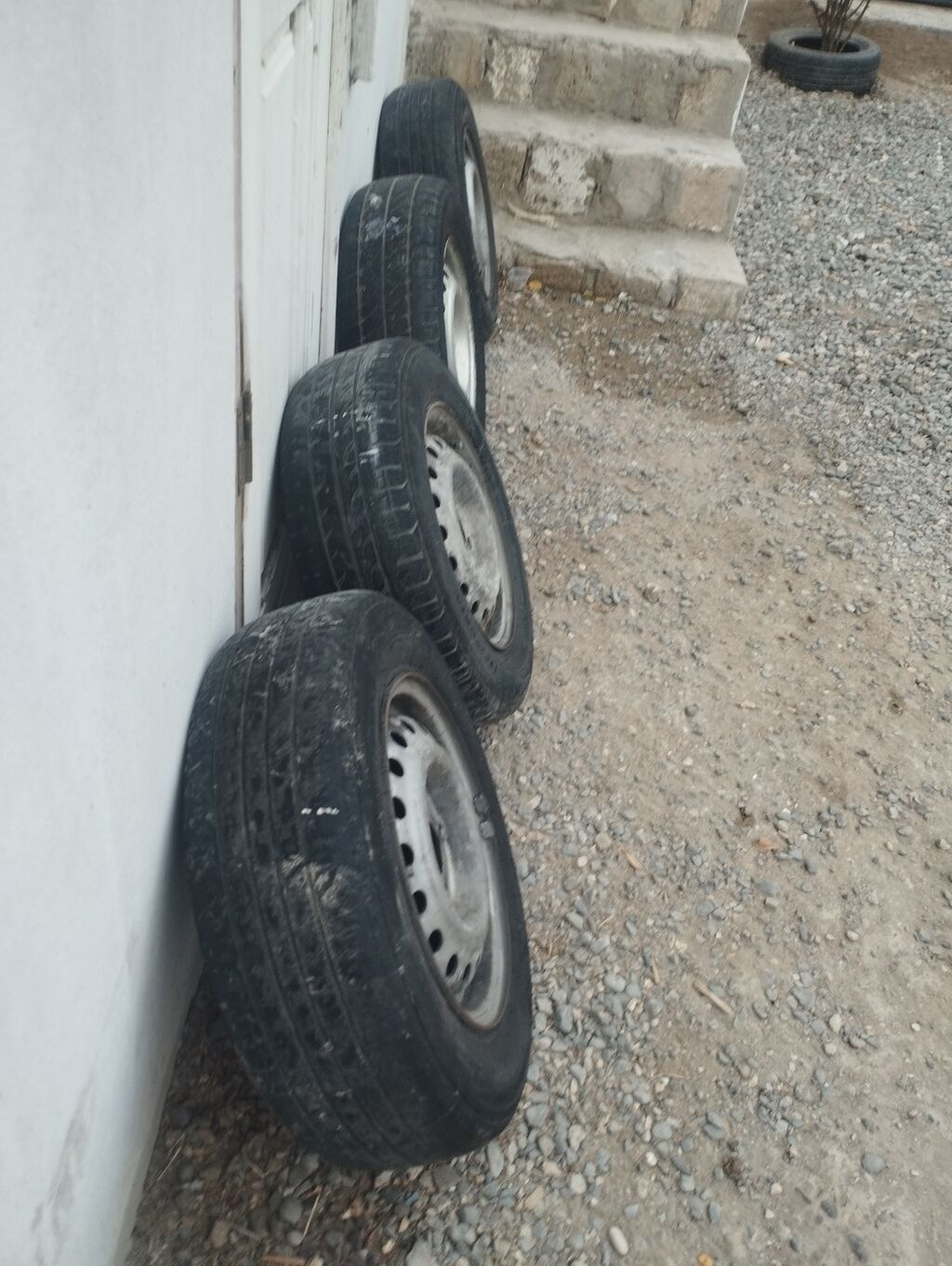 - Dəmir disklə birlikdədir - 4 boltlu disk: - 175/70 R13 — Avto, Digah (2)