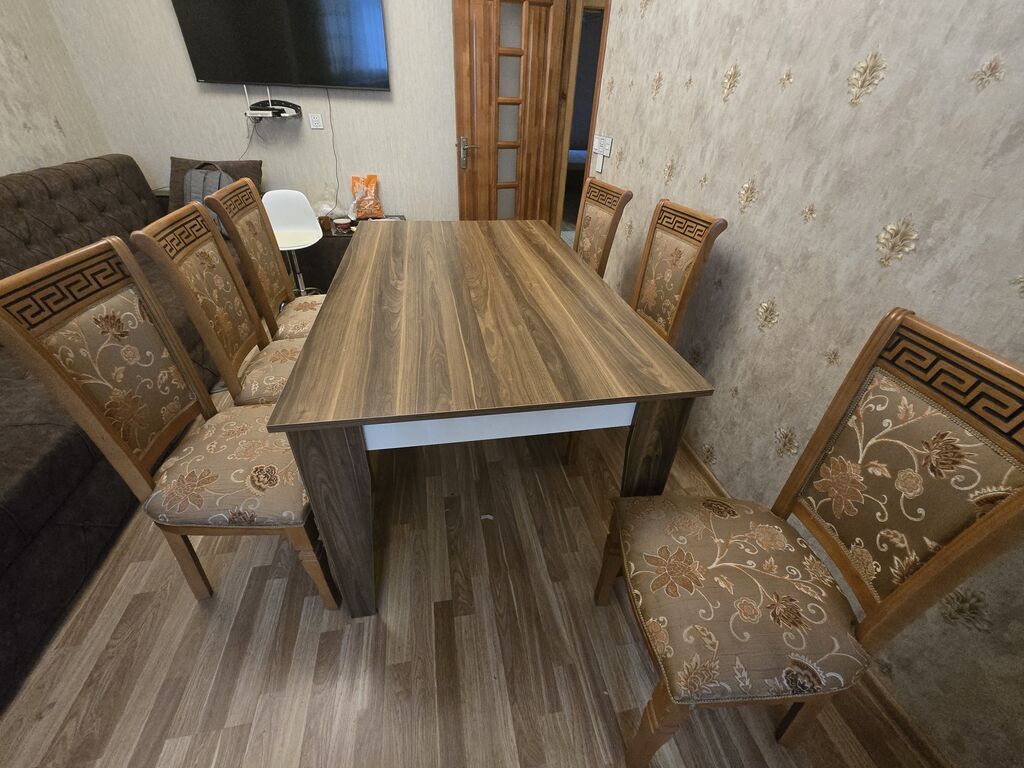 Hər biri yaxs vəziyyətdədi. Stullar ortukdə olub deyə ləkə belə — Mebel, Bakı (3)