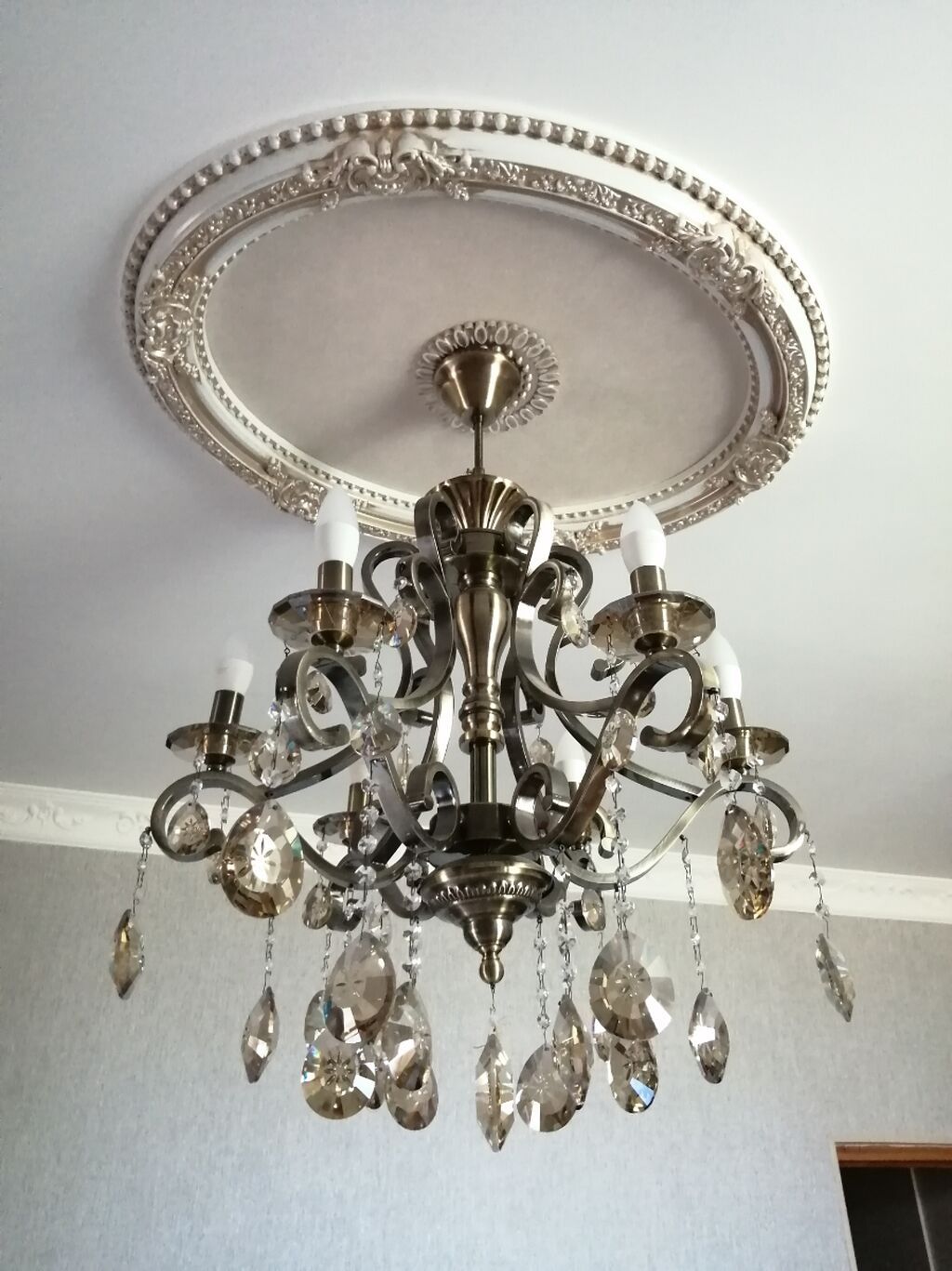 Çılçıraq, 5 lampa, Metal — İşıqlandırma, Sanqaçal