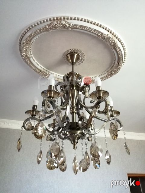 Çılçıraq, 5 lampa, Metal