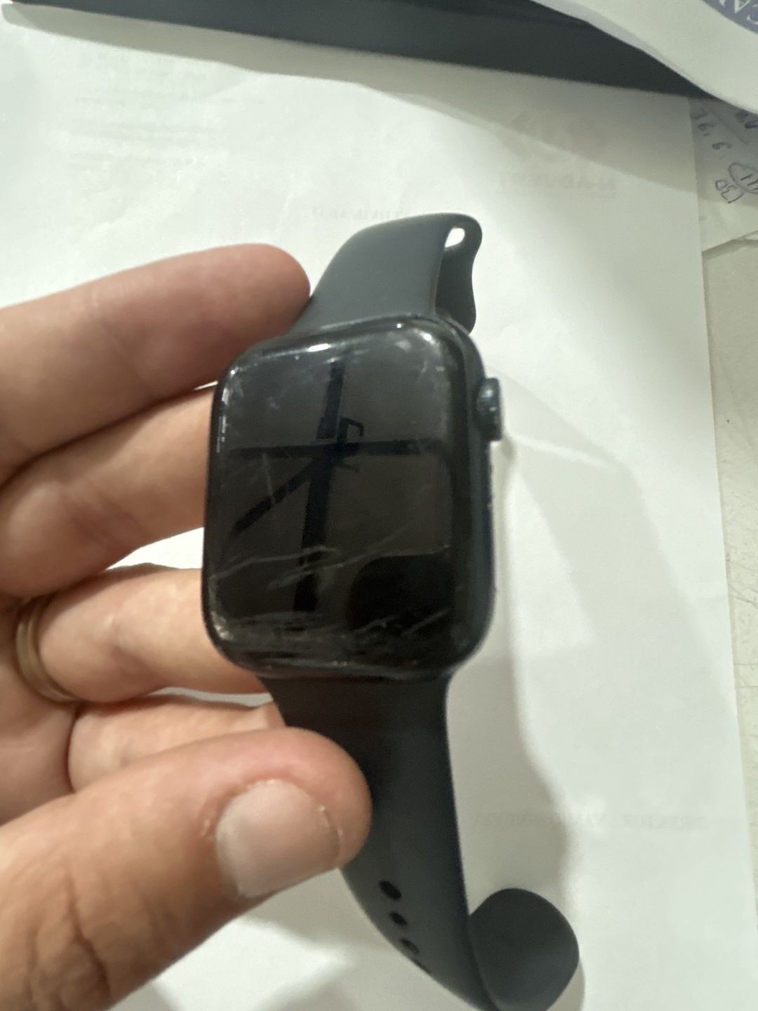 Apple Watch Series 7 Aluminum Midnight 45mm — Elektronika, Bakı (2)