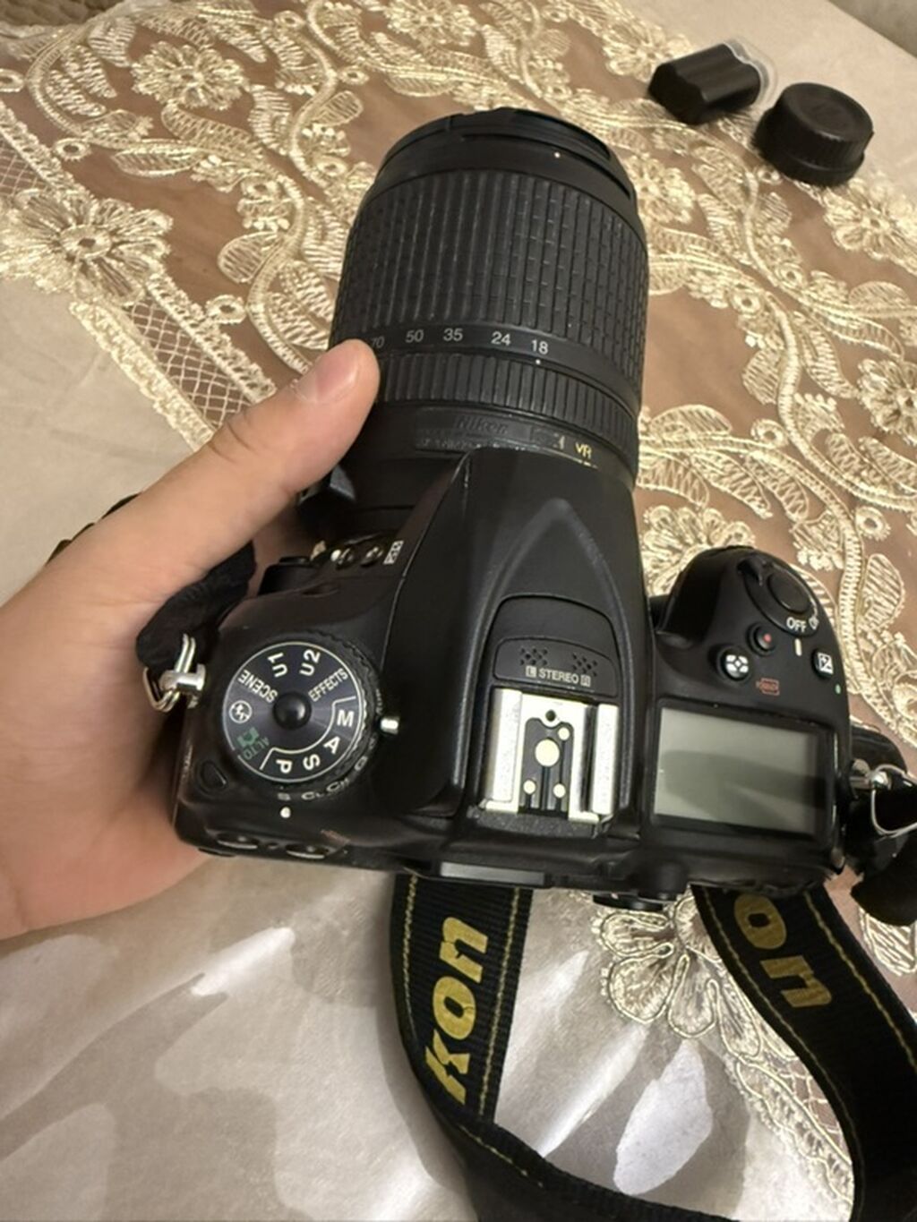 Nikon D7200 fotoaparat, AF-S DX NIKKOR 18-140mm 1:3.5-5.6G ED VR — Elektronika, Bakı (3)