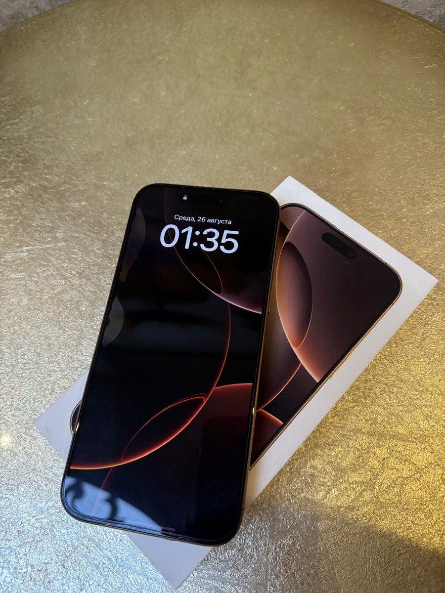 Apple iPhone 16 Pro Max Desert Titanium 256GB/8GB — Smartfonlar, Bakı (6)