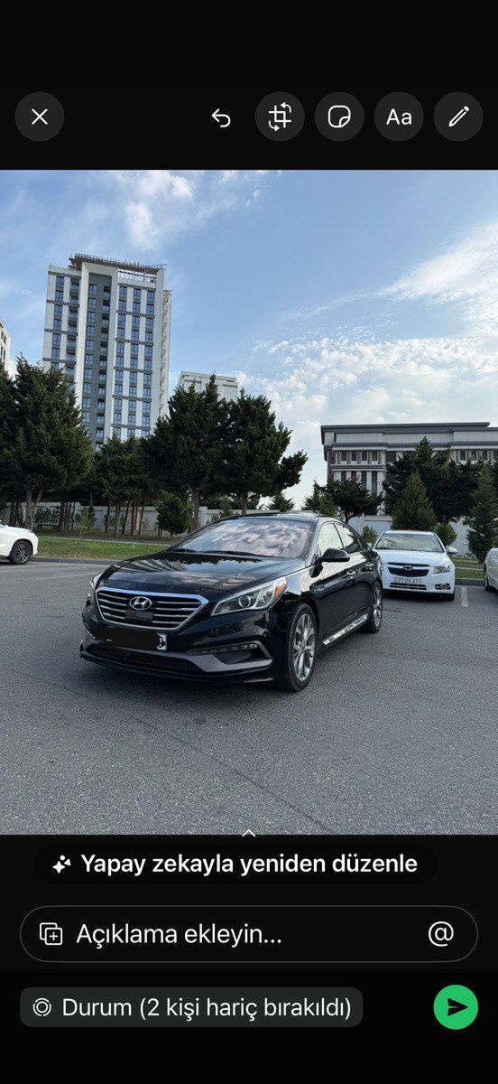 Hyundai Sonata, 2015 il — Avtomobillər, Bakı (2)