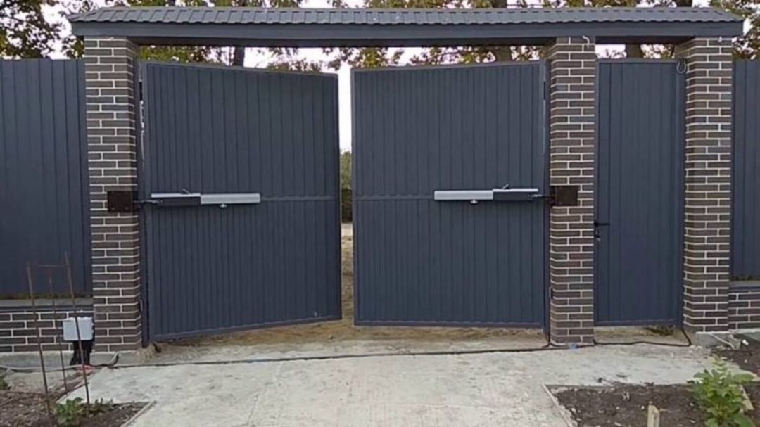 Avtomatik darvaza qolları Golden Gates Swing Gate — Təmir və inşaat, Bakı (2)