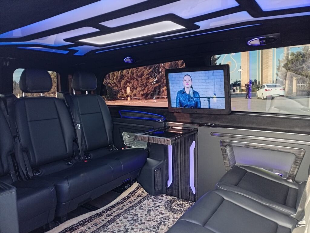 Mercedes-Benz Vito bazasında hazırlanmış komfortlu VIP mikroavtobus — Avto, Bakı (6)
