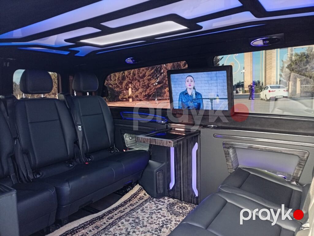 Mercedes-Benz Vito bazasında hazırlanmış komfortlu VIP mikroavtobus — Avto, Bakı (6)