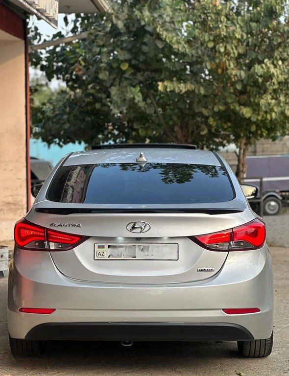 Hyundai Elantra, 2.0 L, 2014 il, 167 000 km — Avtomobillər, Şamaxı (2)