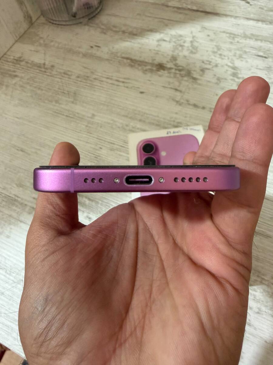 Apple iPhone 16 Pink 128GB/8GB — Smartfonlar, Bakı (5)