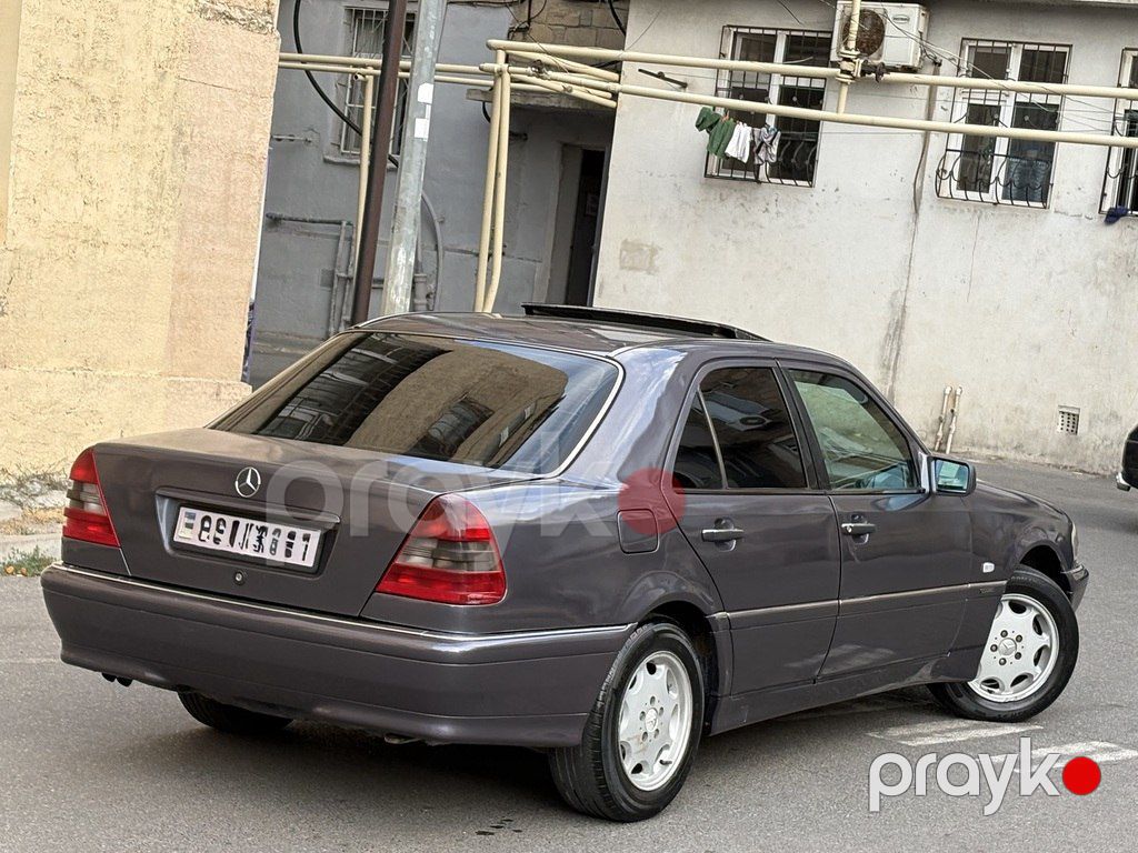 Mercedes C 200, 2.0 L, 1996 il, 215 000 km — Avtomobillər, Bakı (6)