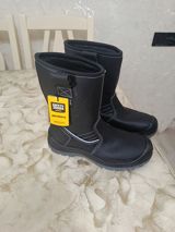 Safety Jogger Works BESTBOOT2 iş çəkməsi. Qara rəngli, uzunboğazlı — Oğlanlar üçün