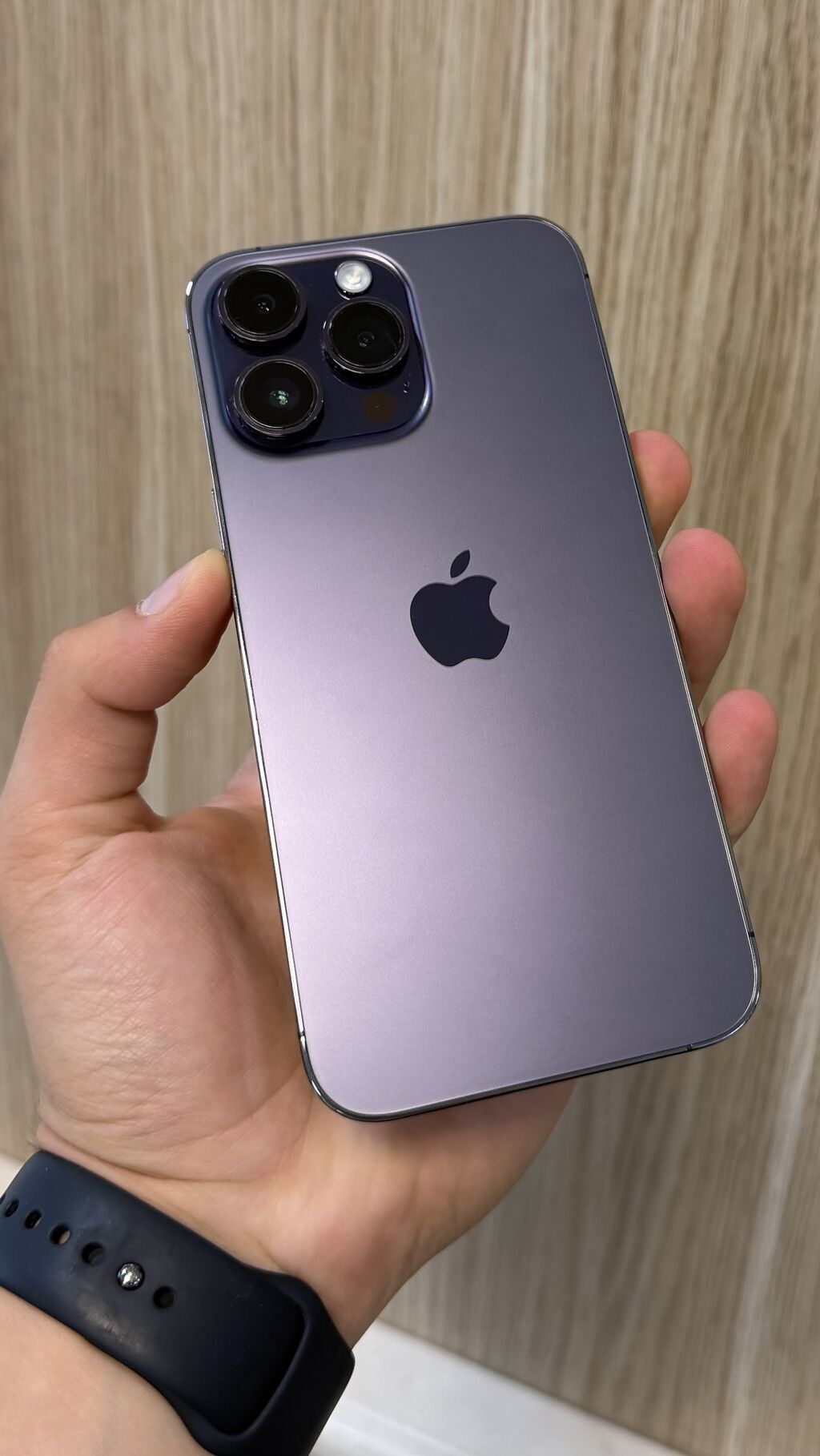 IPhone 14 Pro Max, 128 GB, Deep Purple, Barmaq izi, Simsiz şarj, Face ID — Apple iPhone, Bakı (3)