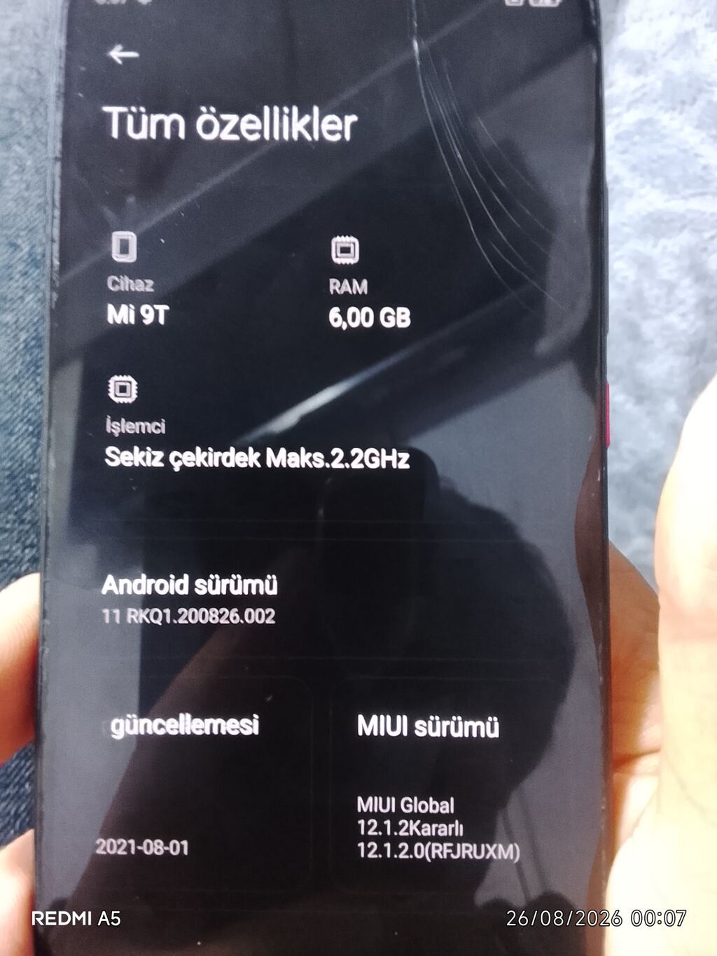 Xiaomi Mi 9T, 64 GB, rəng - Qara, Qırıq — Xiaomi, Bakı (4)