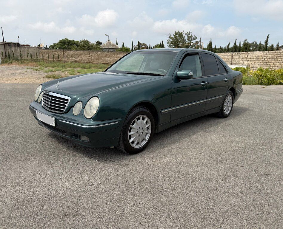 Mercedes E 320, 3.2 L, 2000 il, 370 000 km — Avtomobillər, Bakı (2)