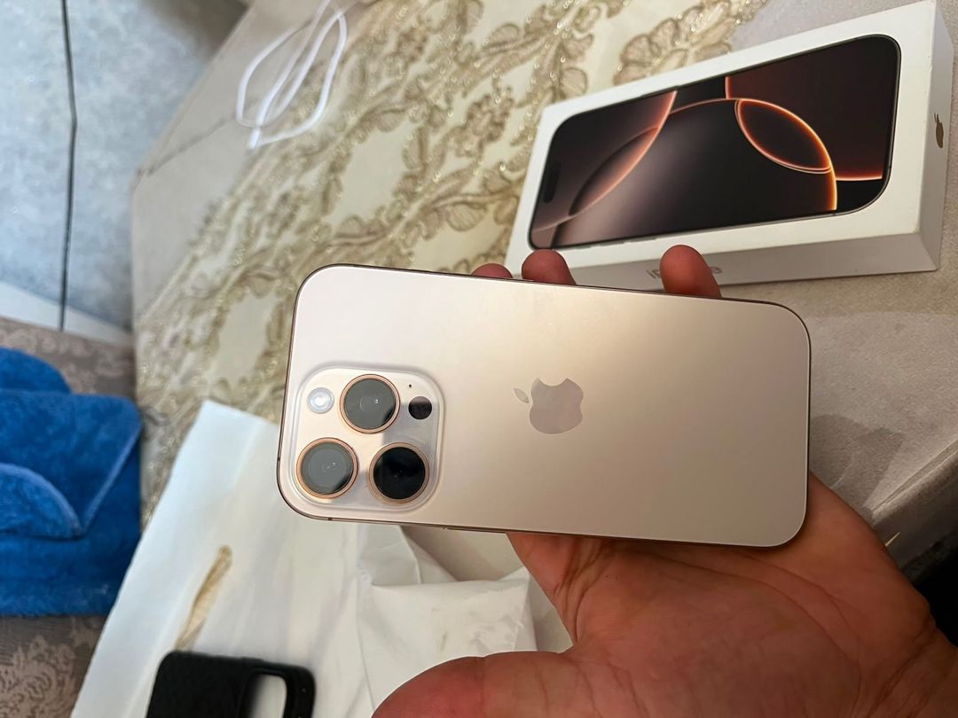 Apple iPhone 16 Pro White Titanium 128GB/8GB — Smartfonlar, Bakı (7)