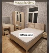 Yataq otağı dəsti – krem/bej tonlarında klassik dizayn. Dəst tərkibi — Furniture