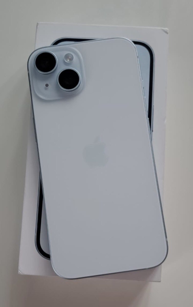 Apple iPhone 15 Blue 128GB/6GB — Smartfonlar, Bakı