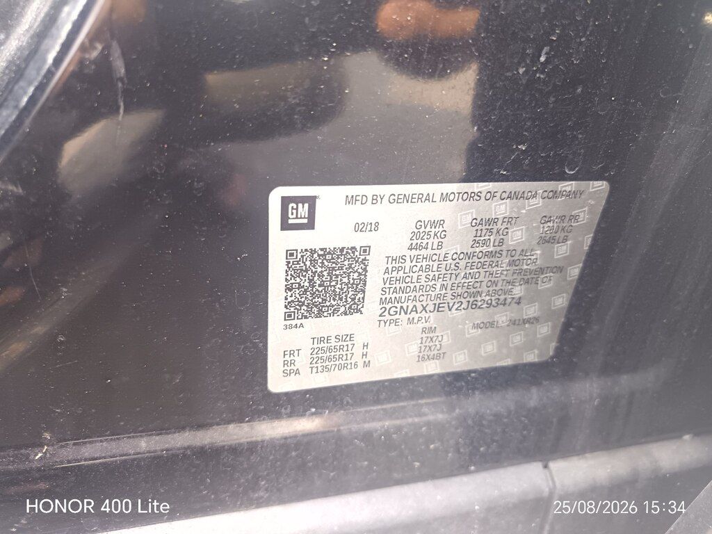 Chevrolet Equinox, 1.5 L, 2018 il, 209 215 km — Avtomobillər, Bakı (11)