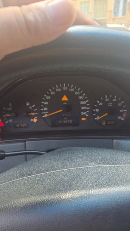 Mercedes E 240, 2.4 L, 1999 il, 413 000 km — Avtomobillər, Bakı (9)