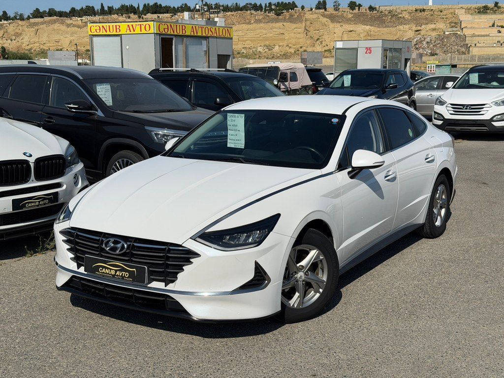 Hyundai Sonata, 2.0 L, 2020 il, 159 000 km — Avtomobillər, Bakı (2)