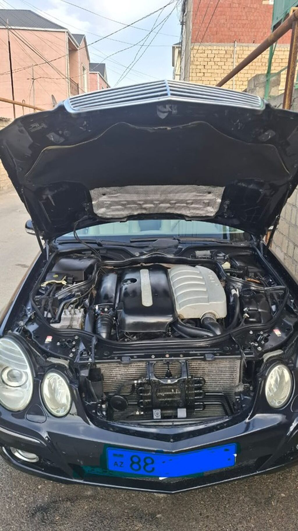 Mercedes-Benz E220 sedan satılır. İli 2002/2008 restaling yigilib dam — Avto, Xırdalan (8)
