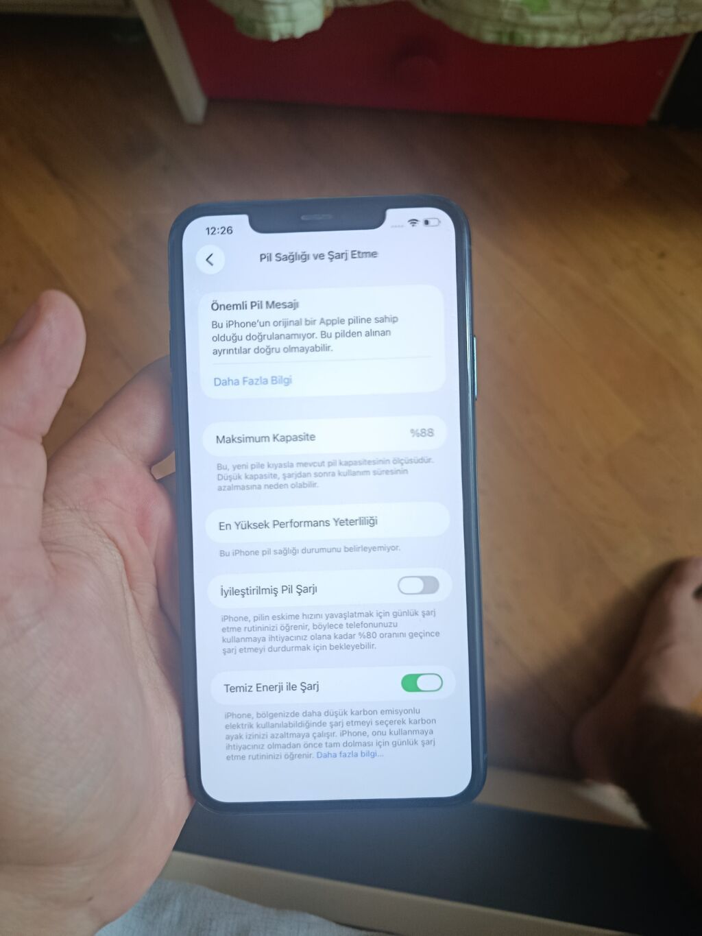 IPhone 11 Pro Max, 256 GB, Yaşıl — Apple iPhone, Bakı (6)