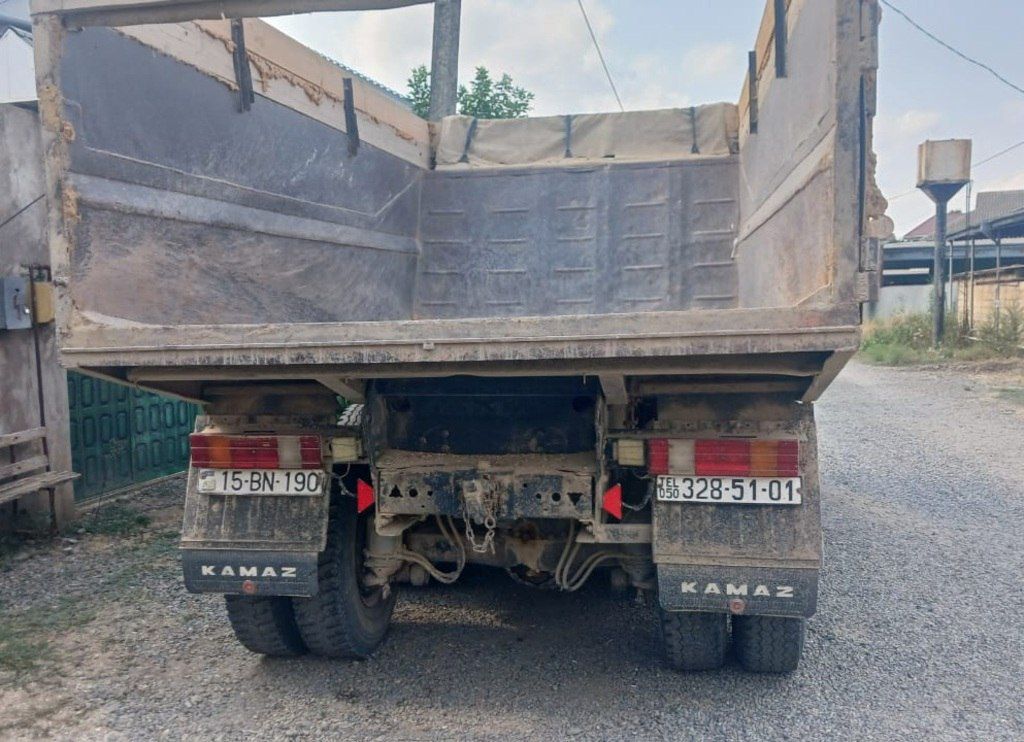 KamAz 55111, 11 L, 1989 il, 220 000 km — Yük maşınları, Cəlilabad (3)