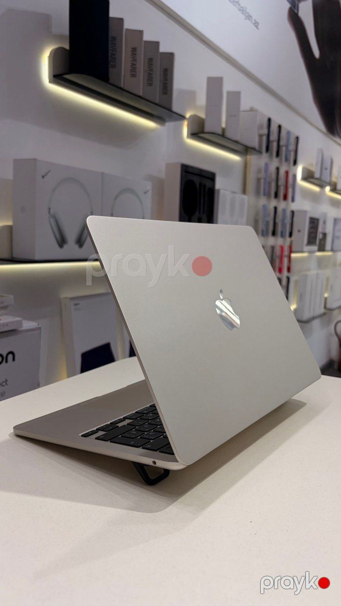 MacBook Air 13'Inch M4 16/256 GB Starlight — Noutbuklar, Bakı (3)