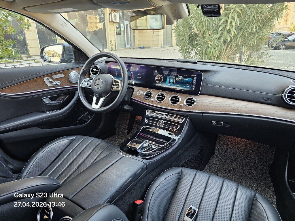 Mercedes E 300, 2.0 L, 2018 il, 119 400 km — Avtomobillər, Bakı (9)