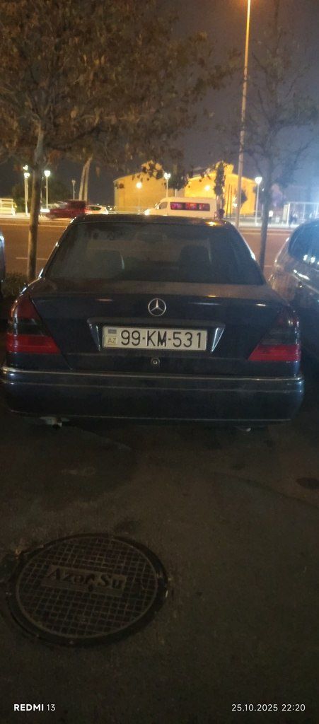 Mercedes C 200, 2.0 L, 1995 il, 111 000 km — Avtomobillər, Bakı (5)