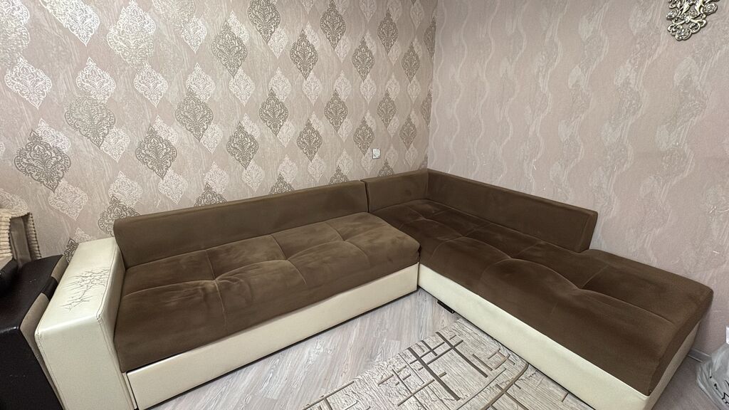Künc divan – çevrilən və yataq funksiyalı - L formalı künc divan, iki — Mebel, Masazır (3)