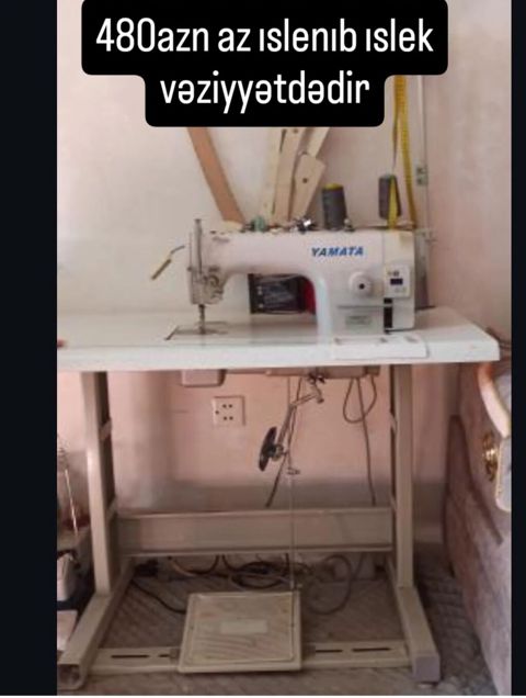 Yamata sənaye tikiş maşını və masa komplekti - Brend/model: Yamata